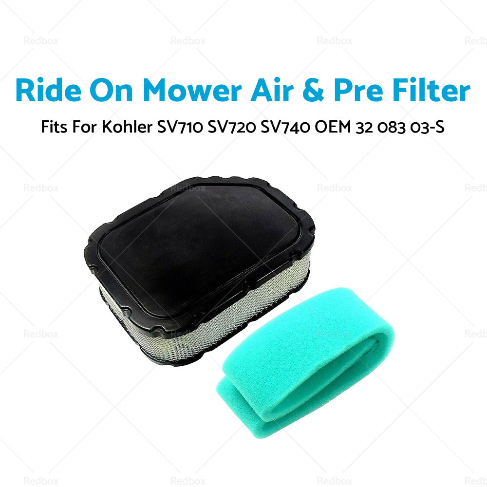 {{ Ride On Mower Air  and  Pre Filter For Kohler SV710 SV720 SV740 32 083 03-S }} - Buy Car Parts Online at {{ Kaka Auto Parts }}.