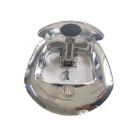 Chrome Power Operated Whale Tail T Handle 12V Folding Lock Suitable For Trailer Canopy