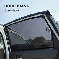 Magnetic Rear and Side Window Sun Shade Mesh Suitable For Toyota RAV4 2019-2023