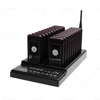 20 Restaurant Coaster Pager Guest Call Wireless Paging Queuing Calling System AU