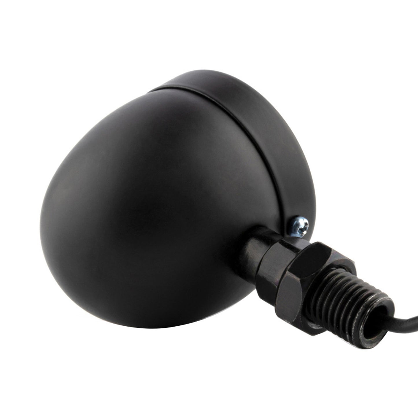 4x Black Motorcycle Amber Bullet Indicators Universal Turn Signal Blinkers Lamp