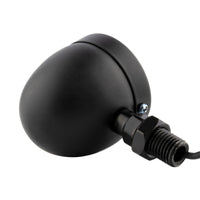 4x Black Motorcycle Amber Bullet Indicators Universal Turn Signal Blinkers Lamp