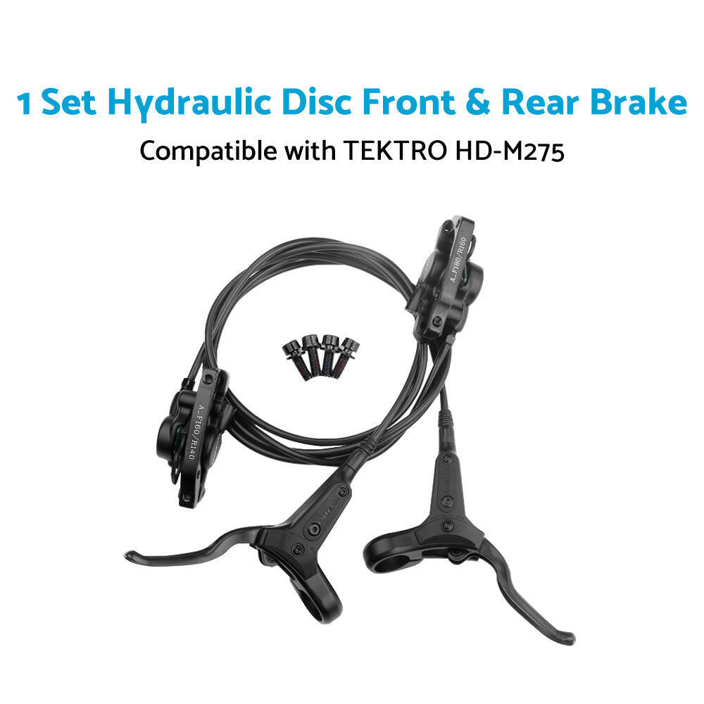 Folding Car Oil Pressure Disc Brake Kit Front & Rear 900mm 1650mm Suitable For M275N