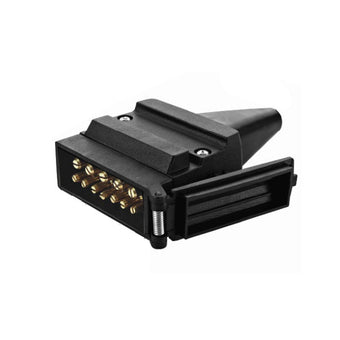 compare product 82171BL 12 Pin Flat Connector Plug Suitable For Trailer Caravan Boat Vehicle