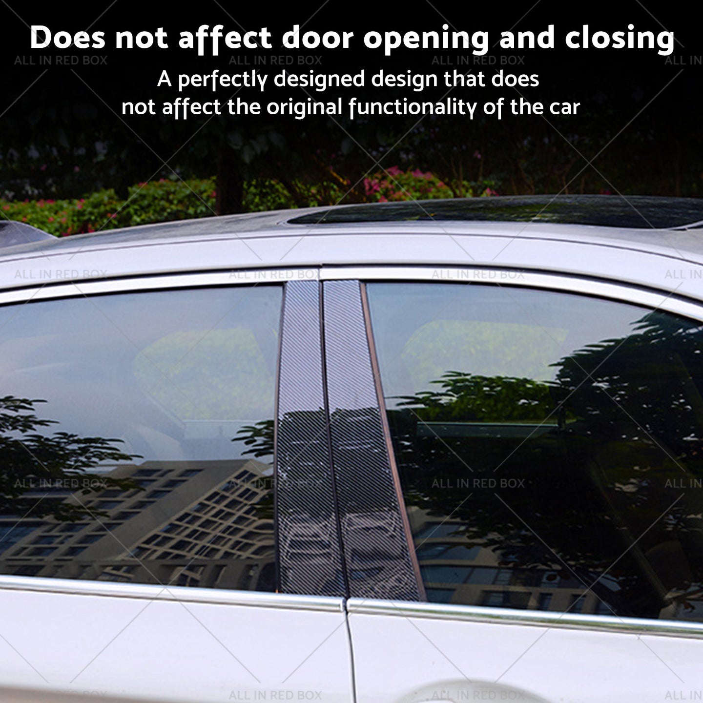 {{ 6x Carbon Fiber Pillar Post Cover Trims Suitable for Infiniti G35 02-13 }} - Buy Car Parts Online at {{ Kaka Auto Parts }}.