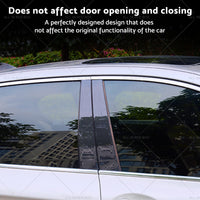 {{ 6x Carbon Fiber Pillar Post Cover Trims Suitable for Infiniti G35 02-13 }} - Buy Car Parts Online at {{ Kaka Auto Parts }}.