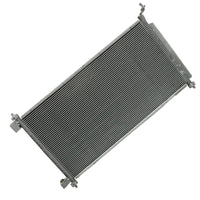 {{ Air Con AC Condenser Suitable for Nissan Micra K12 07/2007-08/2010 650mm 16mm }} - Buy Car Parts Online at {{ Kaka Auto Parts }}.