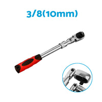 Ratchet Wrench Socket Set 3x 1/4", 3/8", 1/2" Drive Handle 72-Tooth Quick Release