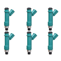 6x Fuel Injectors Suitable For Landcruiser Prado FJ Cruiser Hilux 1GRFE V6 4. 0L