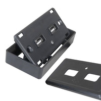 Dual USB Port Fast Charger Socket Power Outlet Panel 3.1A Suitable For Motorcycle Car RV