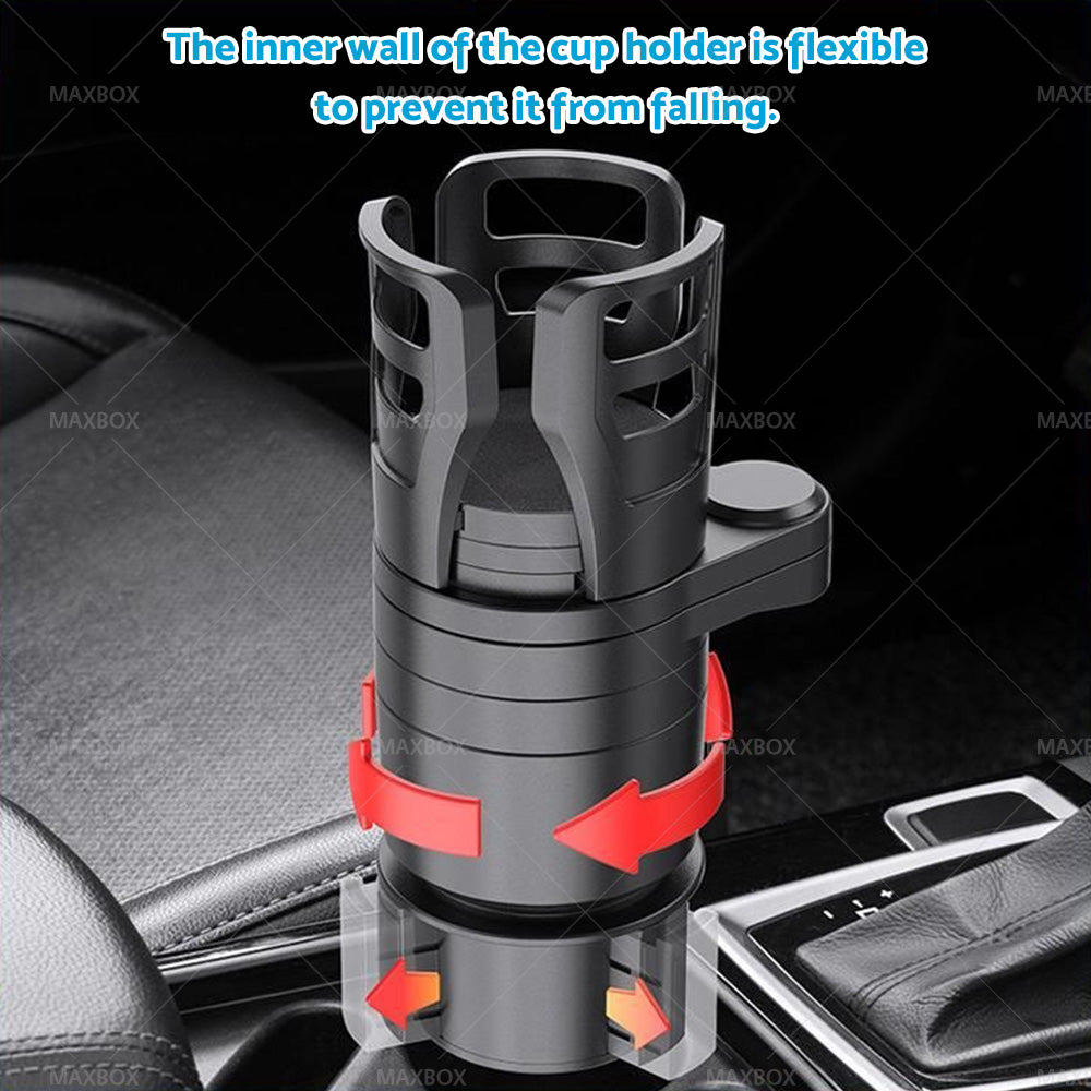 {{ 4in1 Adjustable Cup Holder Expander Adapter Base Tray Car Drink Bottle Holder }} - Buy Car Parts Online at {{ Kaka Auto Parts }}.