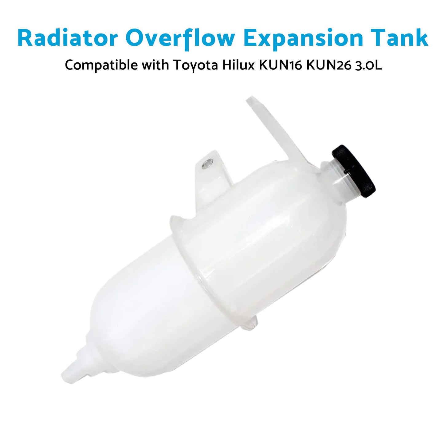 {{ Radiator Overflow Expansion Tank Suitable for 3. 0L Toyota Hilux KUN16 KUN26 1KD }} - Buy Car Parts Online at {{ Kaka Auto Parts }}.