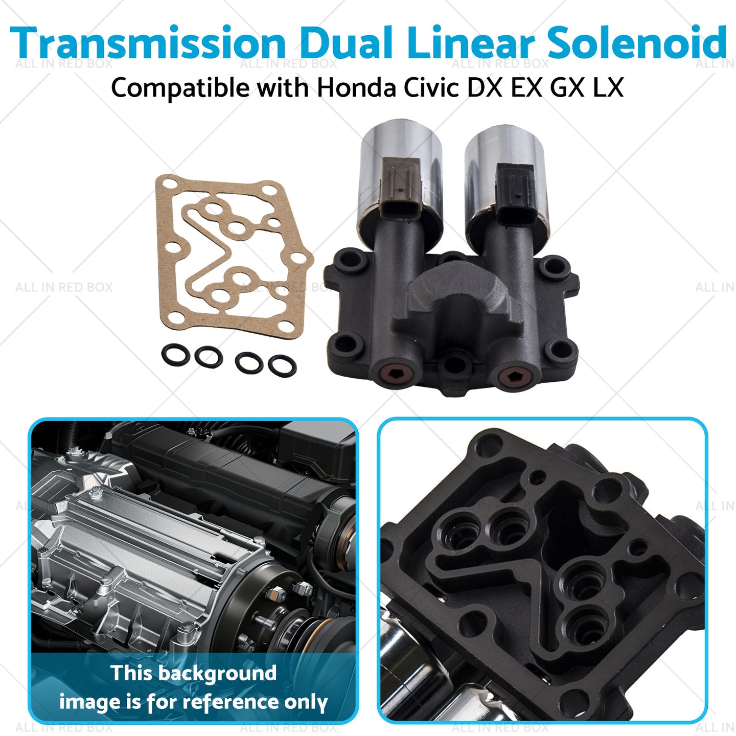 {{ Transmission Dual Linear Solenoid Suitable for Honda Civic DX EX GX LX 2006-2011 }} - Buy Car Parts Online at {{ Kaka Auto Parts }}.