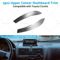 {{ 55436-02330 2pcs Upper Center Dashboard Trim Suitable for 09-13 Toyota Corolla }} - Buy Car Parts Online at {{ Kaka Auto Parts }}.
