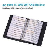 {{ 1x 0201/0402/0603/0805/1206 SMD/SMT Capacitor Chip Resistor Samples Book Kit }} - Buy Car Parts Online at {{ Kaka Auto Parts }}.