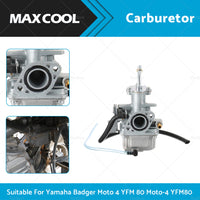 {{ Carburetor Carb Suitable For Yamaha Badger Moto 4 YFM 80 Moto-4 YFM80 1992-2006 }} - Buy Car Parts Online at {{ Kaka Auto Parts }}.