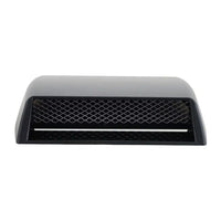 Universal Car Air Flow Intake Scoop Bonnet Hood Cover Black ABS Plastic