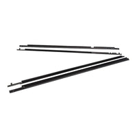 4x Window Glass Seals Weather Strip Suitable For Toyota Corolla Sedan 2009-2012