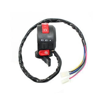 compare product 7 Wire Kill Start Light Switch Button Housing 110cc 125cc PIT Quad Dirt Bike ATV