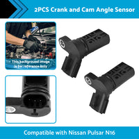 {{ Crank  and  Cam Sensor Suitable for Nissan Pulsar N16 1. 6L 1. 8L 1999-2007 B37314M50B }} - Buy Car Parts Online at {{ Kaka Auto Parts }}.