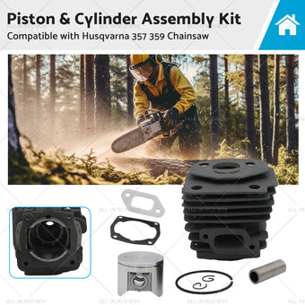 compare product Piston  and  Cylinder Assembly Kit Suitable for Husqvarna 357 359 Chainsaw 47mm