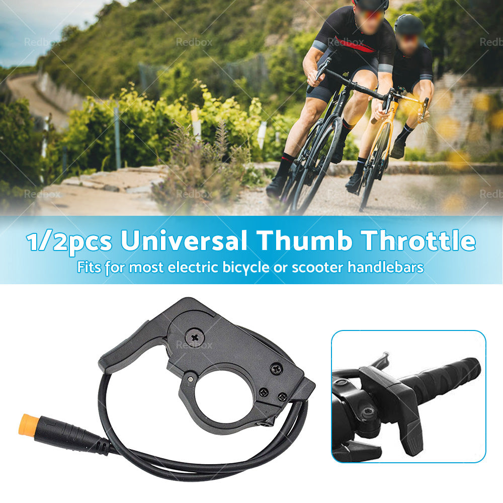 {{ Electric Bicycle EBike Left Right Universal Thumb Throttle Speed Control-24-72V }} - Buy Car Parts Online at {{ Kaka Auto Parts }}.