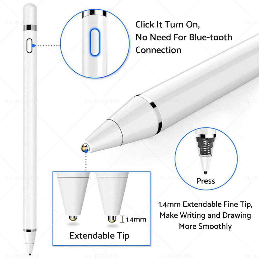 {{ Stylus Pen Pencil Suitable For Apple iPad 9th/8th/7th/6th/iPad Pro 2018-2021/mini 6/5/Air }} - Buy Car Parts Online at {{ Kaka Auto Parts }}.