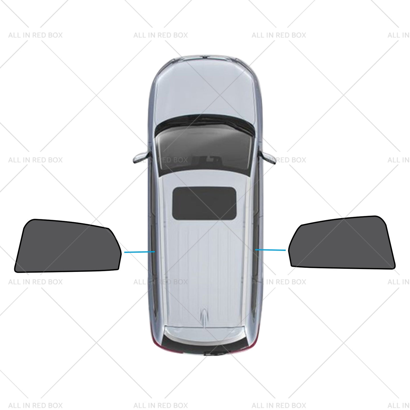 {{ Magnetic Car Window Sun Shades Suitable for Mazda CX-3 CX3 2015-Current }} - Buy Car Parts Online at {{ Kaka Auto Parts }}.