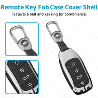 {{ Zinc Alloy Remote Key Fob Case Cover Shell Suitable For Chery Omoda 5 Black }} - Buy Car Parts Online at {{ Kaka Auto Parts }}.