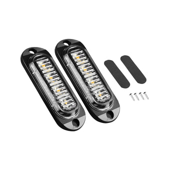 compare product White 4LED Clearance Side Marker Light Suitable For Truck, Trailer & Caravan