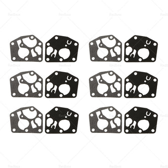 compare product 6x Carburetor Diaphragm Kit Suitable For Briggs & Stratton Motors, Ref. 495770 795083