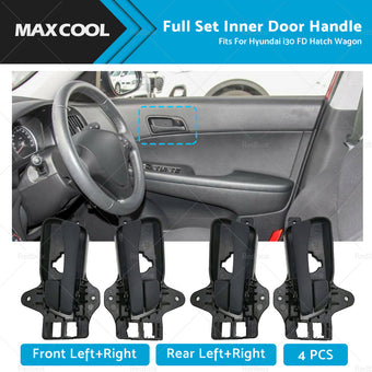 compare product 4X Front Rear Left Right Inner Door Handle For Hyundai i30 FD Hatch Wagon 07-12