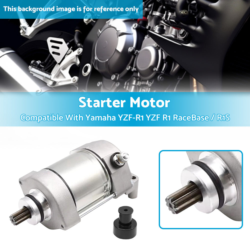 {{ Starter Motor Suitable For Yamaha YZF-R1 YZF R1 RaceBase   R1S 2004-2008 }} - Buy Car Parts Online at {{ Kaka Auto Parts }}.