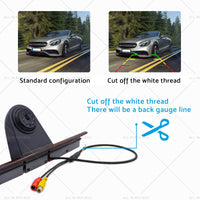 Brake Light Backup Camera W or  7''Monitor Suitable for 07-19 Sprinter or VW Crafter