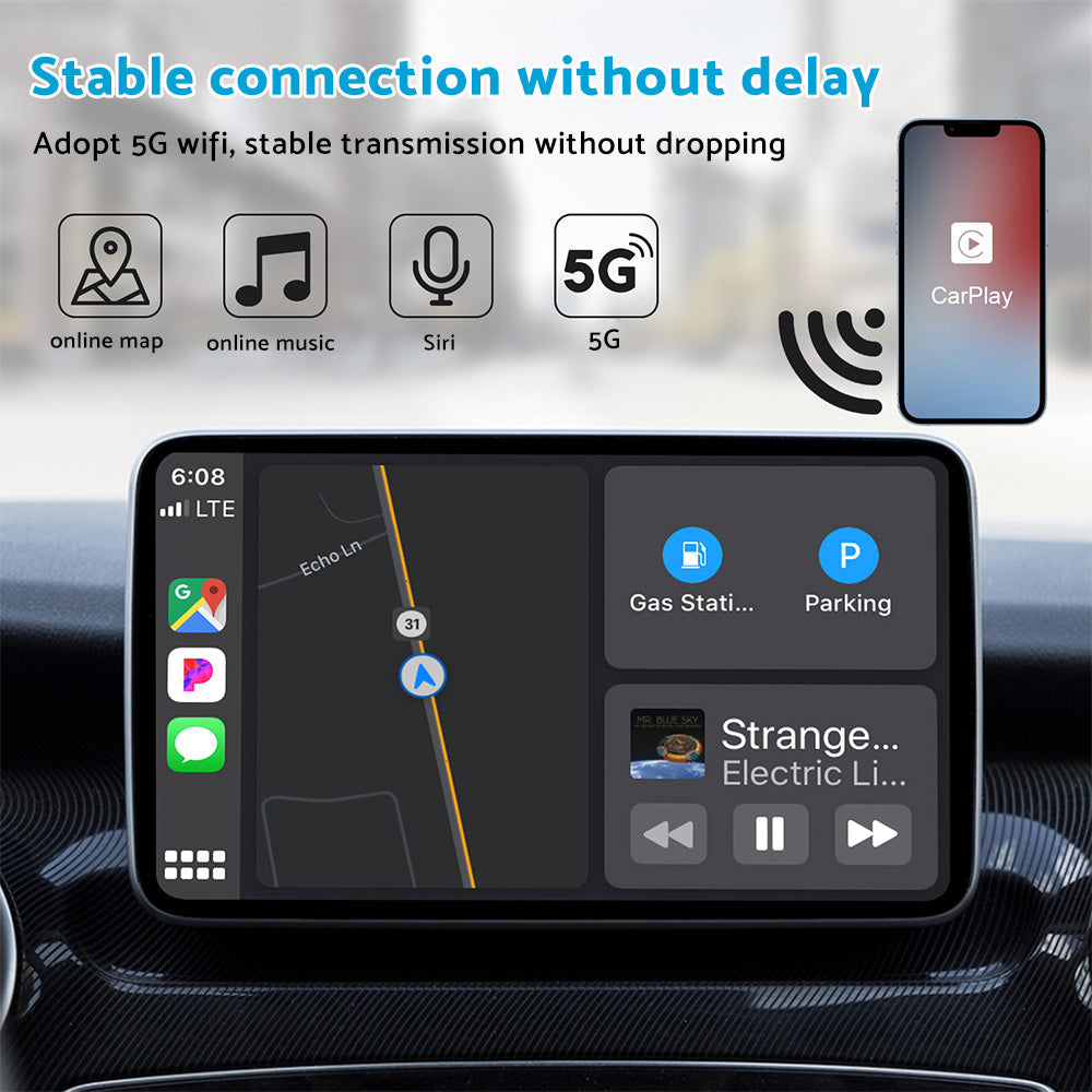 {{ Wireless Adapter of Factory Wired Carplay Suitable for iPhone to Carplay Connect }} - Buy Car Parts Online at {{ Kaka Auto Parts }}.