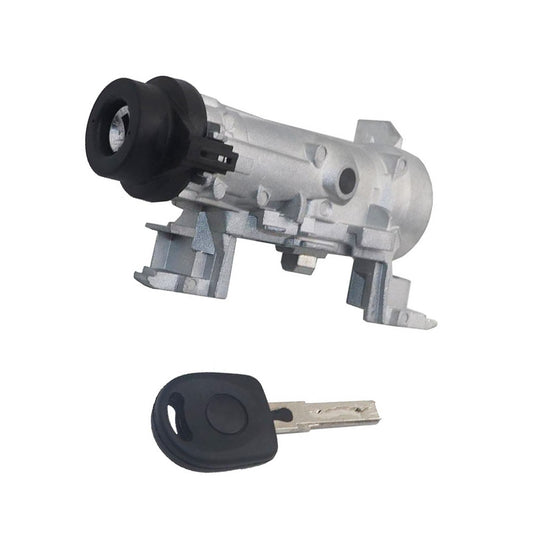 Ignition Lock Cylinder Switch and Housing Assembly with Key Suitable For VW / Audi A3