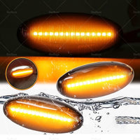 {{ 2x Dynamic Side Light Turn Signal Indicator Suitable For Nissan Navara D22 NP300 }} - Buy Car Parts Online at {{ Kaka Auto Parts }}.