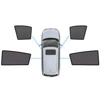 {{ Magnetic Sun Shades Suitable For Nissan Tiida 2004-2010 C11 Hatch Front Windows }} - Buy Car Parts Online at {{ Kaka Auto Parts }}.