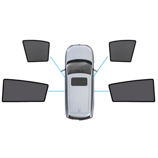 {{ Magnetic Sun Shades Suitable For Nissan Tiida 2004-2010 C11 Hatch Front Windows }} - Buy Car Parts Online at {{ Kaka Auto Parts }}.