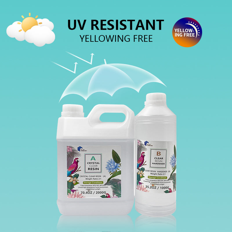 {{ 3KG Epoxy Resin 2:1 AB Kit UV Crafts Art DIY Ultra Clear River Table Jewellery }} - Buy Car Parts Online at {{ Kaka Auto Parts }}.