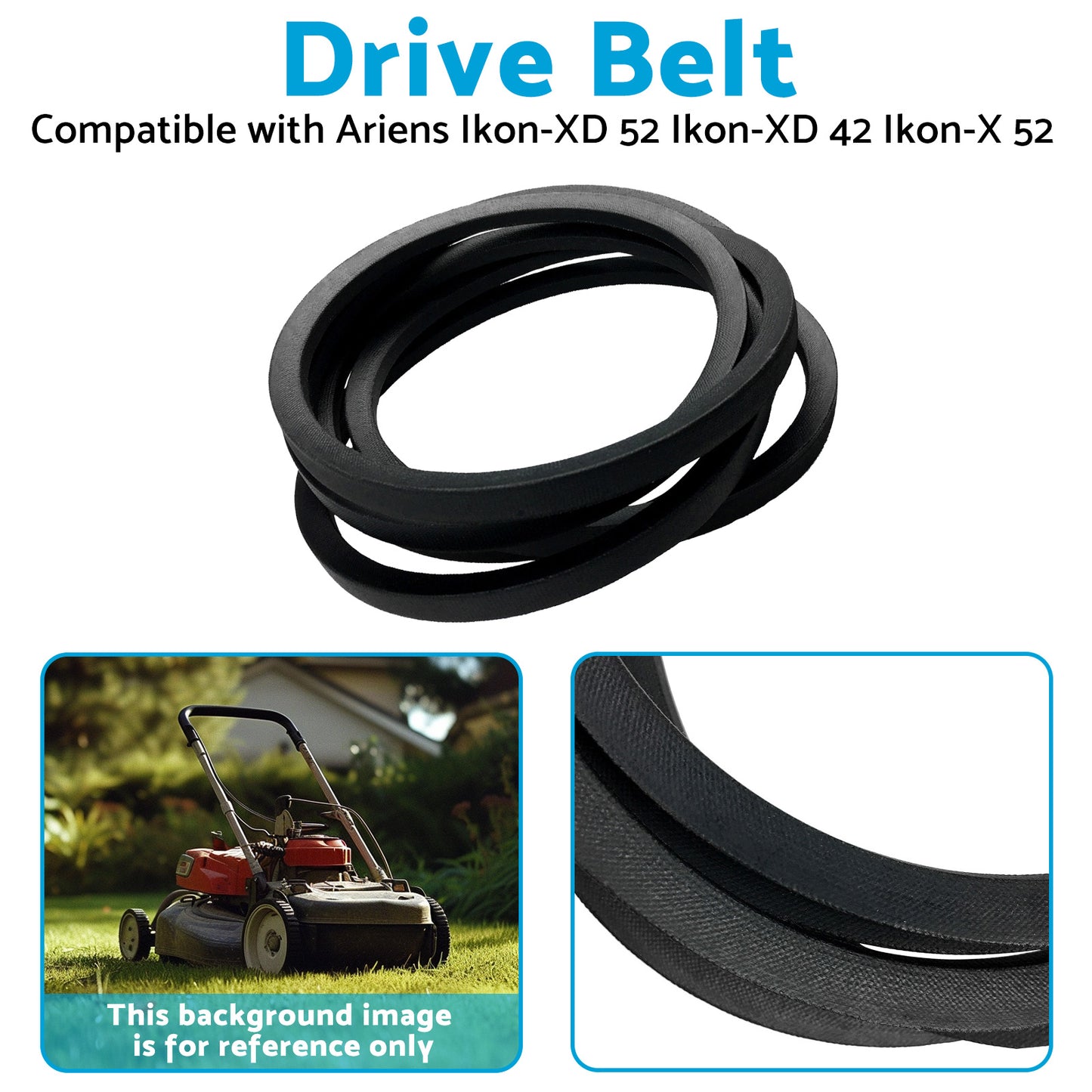 {{ 07200718 Drive Belt Suitable for Ariens Ikon-XD 52 Ikon-XD 42 Ikon-X 52 }} - Buy Car Parts Online at {{ Kaka Auto Parts }}.