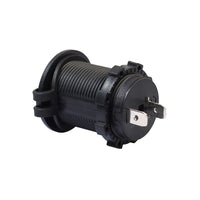 2x Waterproof 12V Car Cigarette Lighter Socket With USB Charger Power Adapter Outlet