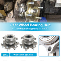 {{ 2x Rear Wheel Bearing Hub Fit For Mitsubishi Pajero NS NT NW NX 14mm Bolt Hole }} - Buy Car Parts Online at {{ Kaka Auto Parts }}.