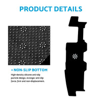 Black Dash Mat Suitable for BYD SHARK 6 with Heads Up Display 2024-2026