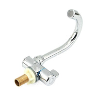 For RV Motorhome Faucet Single Cold Water Tap 360 Degree Rotation 1 or 2in Mounting