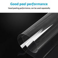 5x FEP Film Sheets With 2x Cleaning Blades Suitable For Anycubic Resin 3D Printer