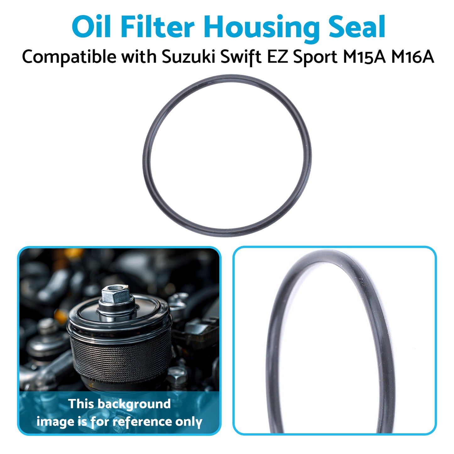 Oil Filter Housing Seal Suitable for Suzuki Swift EZ Sport M15A M16A 09280-62003