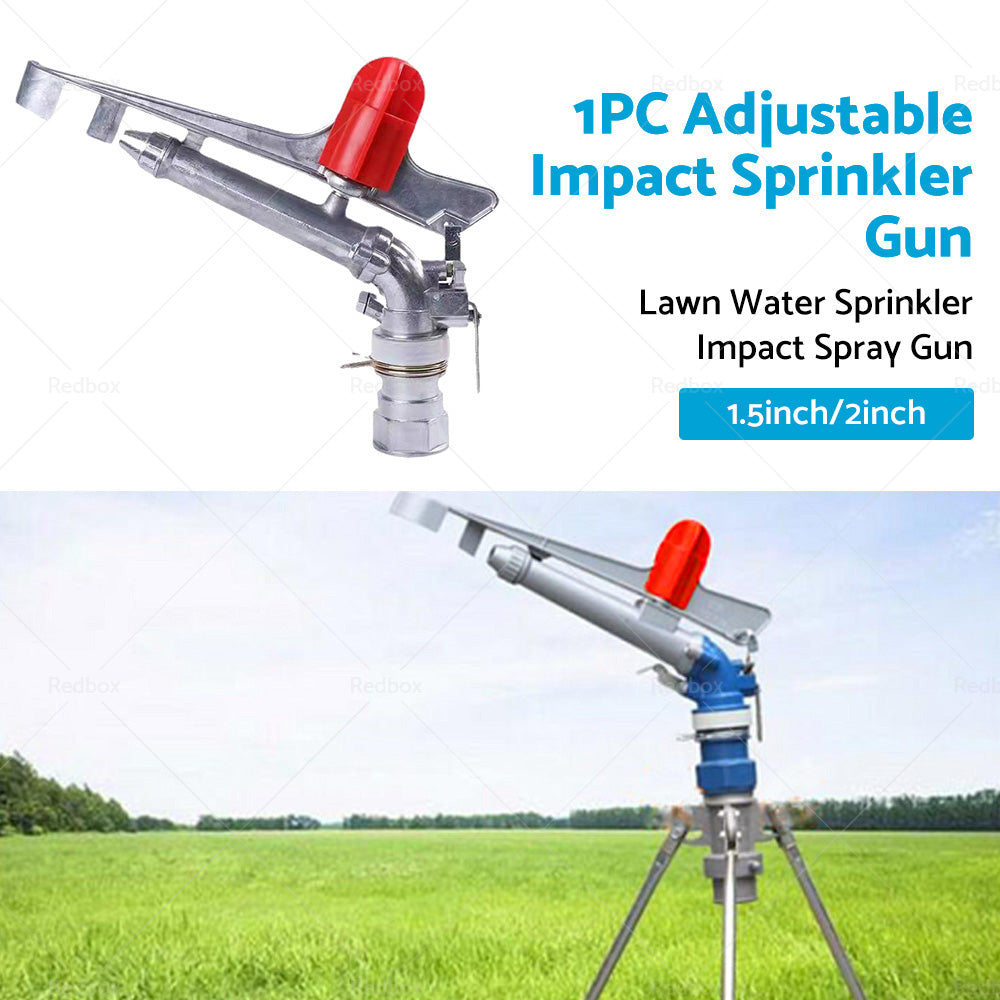 {{ 360掳 Rotation Lawn Water Sprinkler Impact Spray Gun Alloy Adjustable Irrigation }} - Buy Car Parts Online at {{ Kaka Auto Parts }}.