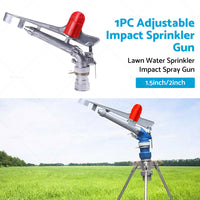 {{ 360掳 Rotation Lawn Water Sprinkler Impact Spray Gun Alloy Adjustable Irrigation }} - Buy Car Parts Online at {{ Kaka Auto Parts }}.