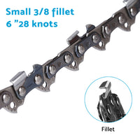 3X 12in Chain Fit for MAKITA CORDLESS 2x18V 36V CHAINSAW DUC302 DUC302Z